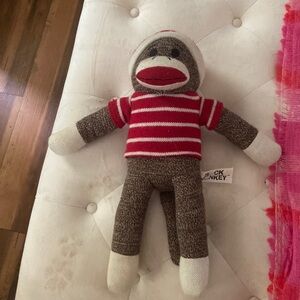 Sock Monkey Plush
